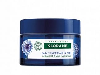 Klorane Bleuet Water Sleeping Mask With Organic Cornflower & Hyaluronic Acid Απαλή Ενυδατική Κρέμα Νύχτας 50ml