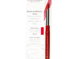 Avene Couvrance Baume Embellisseur Levres Roze Velours Βάλσαμο Ανάδειξης Χειλιών Spf20 Βελούδινο Ροζ 3gr