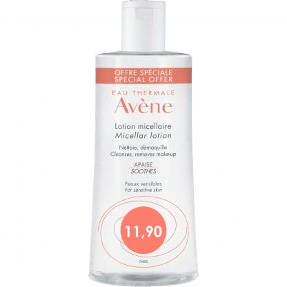 Avene Lotion Micellaire Sensitive Skin Καθαριστική Λοσιόν Ντεμακιγιάζ για Ευαίσθητο και μη Ανεκτικό Δέρμα 400ml σε Ειδική Τιμή