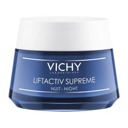 Vichy Liftactiv Supreme Night Αντιρυτιδική & Συσφικτική Κρέμα Νύχτας, Lifting Μεγάλης Διάρκειας 50ml
