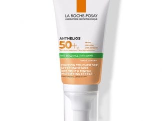 La Roche-Posay Anthelios Anti-brillance Tinted Face Gel-Cream Spf50+ Αντηλιακή Gel Κρέμα Προσώπου με Χρώμα για Ματ Αποτέλεσμα 50ml