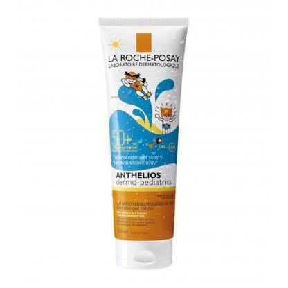 La Roche-Posay Anthelios Dermo-Pediatrics Wet Skin Gel Lotion Spf50+ Παιδικό Αντηλιακό Gel για Βρέγμένο ή Στεγνό Δέρμα 250ml​
