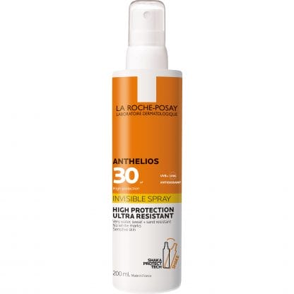 La Roche-Posay Anthelios Invisible Spf30 Shaka Αντηλιακό Spray Σώματος Υψηλής Προστασίας 200ml