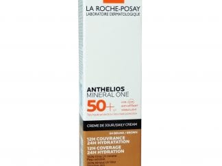 La Roche-Posay Anthelios Mineral One Spf50+ Αντηλιακή Ενυδατική Κρέμα με Χρώμα Πολύ Υψηλής Προστασίας για Ματ Αποτέλεσμα 30ml - 04 Brown