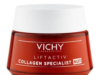 Vichy Liftactiv Collagen Specialist Night Κρέμα Νύχτας για Επανόρθωση Βαθιών Ρυτίδων με Βιοπεπτίδια & Ρεσβερατρόλη 50ml