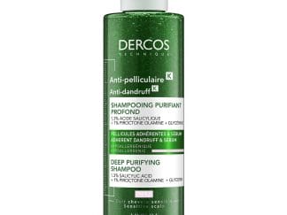 Vichy Dercos Anti-Dandruff K Deep Purifying Shampoo Σαμπουάν Κατά της Πιτυρίδας, Ιδανικό για το Ευαίσθητο Τριχωτό 250ml