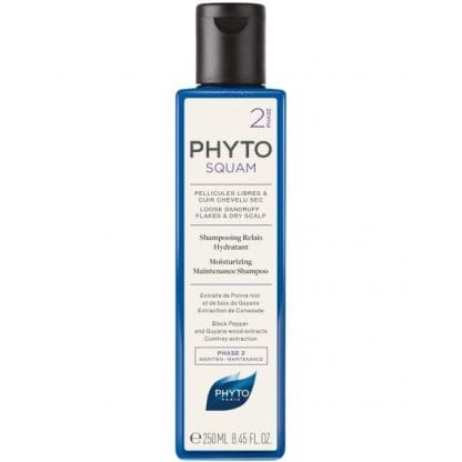 Phyto Squam Phase 2 Αντιπυτυριδικό Ενυδατικό Σαμπουάν με Εκχύλισμα Μαύρου Πιπεριού 250ml