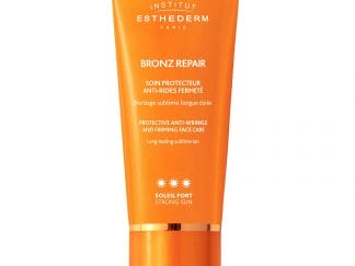 Institut Esthederm Bronz Repair Strong Sun Βελτιστοποιεί το Φυσικό Μαύρισμα Ενώ Διορθώνει τις Ρυτίδες 50ml
