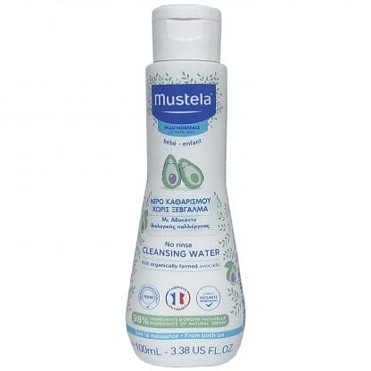 Mustela No-Rinse Cleansing Water Βρεφικό-Παιδικό Καθαριστικό Υγρό Χωρίς Ξέᴨλυμα 100ml