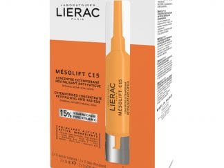 Lierac Mesolift C15 Συμπύκνωμα Κατά της Κουρασμένης Επιδερμίδας που Ενεργοποιείται με την Πρώτη Χρήση 2x15ml