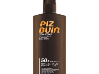 Piz Buin Sensitive Skin Spray Spf50+ Αντηλιακό Γαλάκτωμα Σώματος Πολύ Υψηλής Προστασίας για Ευαίσθητες Επιδερμίδες 200ml