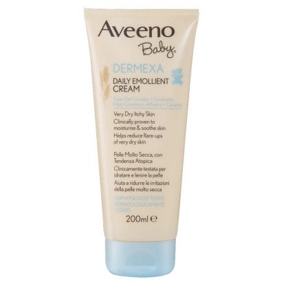 Aveeno Baby Dermexa Daily Emollient Cream Καταπραϋντική Κρέμα Σώματος για Μωρά με Τάση για Ατοπία 200ml