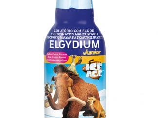 Elgydium Junior Mouthwash Ice Age 7/12 Ετών, Φθοριούχο Στοματικό Διάλυμα για Παιδιά με Γεύση Red Berries 500ml