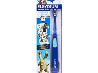 Elgydium Power Kids Ice Age Ηλεκτρική Οδοντόβουρτσα για Παιδιά από 4 Ετών Χρώμα Μπλε
