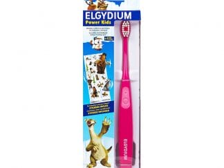 Elgydium Power Kids Ice Age Ηλεκτρική Οδοντόβουρτσα για Παιδιά από 4 Ετών Χρώμα Ροζ
