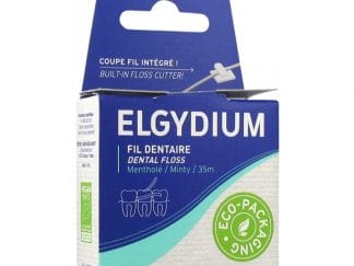 Elgydium Eco Friendly Dental Floss Οδοντικό Νήμα Κηρωμένο σε Ανακυκλώσιμη Συσκευασία & Άρωμα Μέντας 35m