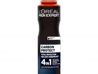 L'oreal Paris Men Expert Carbon Protect Spray Ανδρικό Αποσμητικό με 48ωρη Ολική Προστασία Ενάντια στον Ιδρώτα 150ml