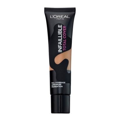 L'oreal Paris Infaillible Total Cover Foundation Υγρό Make up για Φυσικό Αποτέλεσμα με Κάλυψη και 24ωρη Διάρκεια 35ml - Beige