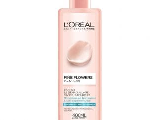 L'oreal Paris Fine Flowers Τονωτική Λοσιόν για Κανονική Μικτή Επιδερμίδα με Εκχυλίσματα από Τριαντάφυλλο & Λωτό 400ml