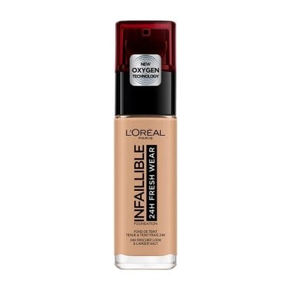 L'oreal Paris Infaillible 24H Foundation Βάση που Εξασφαλίζει Διάρκεια και Ανθεκτικότητα 30ml - Radiant Beige