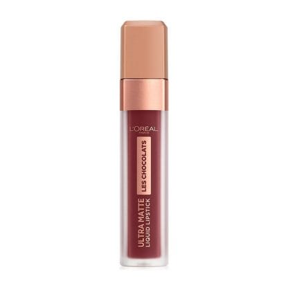 L'oreal Paris Les Chocolats Υγρό Κραγιόν με ματ Αποτέλεσμα που Διαρκεί 7.6ml - Cacao Crush