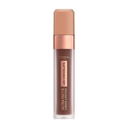 L'oreal Paris Les Chocolats Υγρό Κραγιόν με ματ Αποτέλεσμα που Διαρκεί 7.6ml - 70% Yum