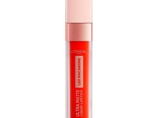 L'oreal Paris Infallible Les Macarons Υγρό Κραγιόν με ματ Αποτέλεσμα που Διαρκεί με Απολαυστικό Άρωμα Μακαρόν 7.6ml - Mango