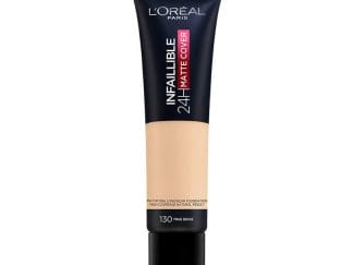 L'Oreal Paris Infaillible 24h Matte Cover Foundation για Τέλεια Κάλυψη & Ματ Αποτέλεσμα 30ml - 130 True Beige