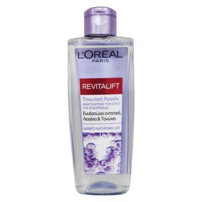 L'oreal Paris Revitalift Filler Τονωτική Λοσιόν Προσώπου με Υαλουρονικό Οξύ 200ml