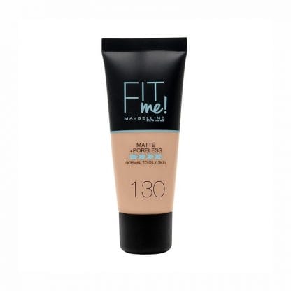 Maybelline Fit Me Matte + Poreless Foundation Ταυτίζεται Τέλεια με την Επιδερμίδα 30ml - Buff Beige