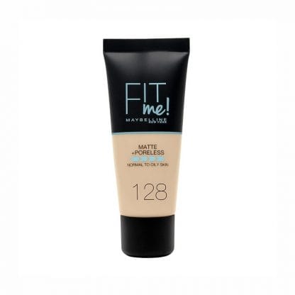 Maybelline Fit Me Matte + Poreless Foundation Ταυτίζεται Τέλεια με την Επιδερμίδα 30ml - Warm Nude