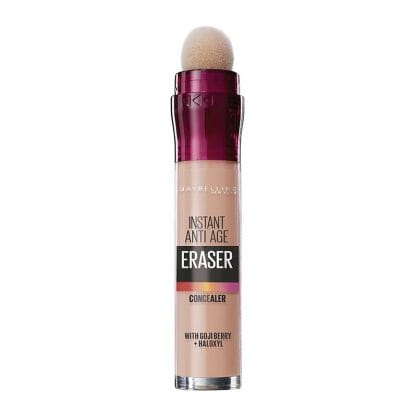 Maybelline Instant Eraser Age Rewind Concealer με Ενσωματωμένο Σφουγγαράκι 6ml - Honey