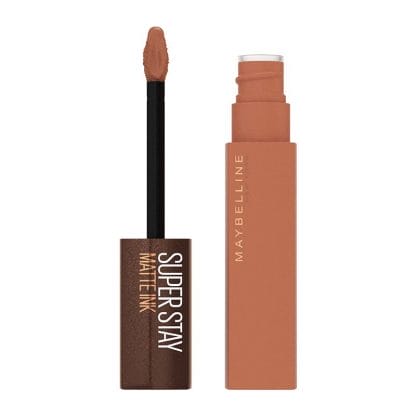 Maybelline Super Stay Matte Ink Liquid Lipstick Coffee Edition Υγρό Κραγιόν για Άψογο ματ Αποτέλεσμα με Τέλειες Αποχρώσεις 5ml - 255 Chai Genius
