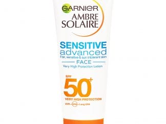 Garnier Ambre Solaire Sensitive Advanced Face UV Anti-Age Spf50+ Αντηλιακή Αντιγηραντική Κρέμα Προσώπου Υψηλής Προστασίας 100ml