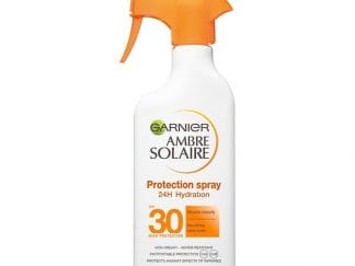Garnier Ambre Solaire Protection 24h Hydration Spf30 Trigger Spray Υψηλής Αντηλιακής Προστασίας για Ενυδάτωση που Διαρκεί 300ml