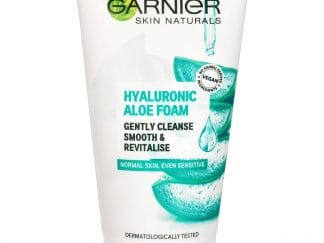 Garnier Gentle Cleanse Smoot & Revitalise Αφρός Καθαρισμός Προσώπου Εμπλουτισμένος με Υαλουρονικό Οξύ & Αλόη Βέρα 150ml