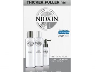 Nioxin Kit System 1 Shampoo 150ml, Conditioner 150ml & Treatment 50ml, Αγωγή Τριχόπτωσης για Ελαφρώς Αραιωμένα Φυσικά Μαλλιά