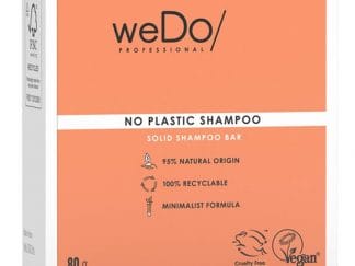 weDo No Plastic Solid Shampoo Bar Μπάρα Σαμπουάν 80gr