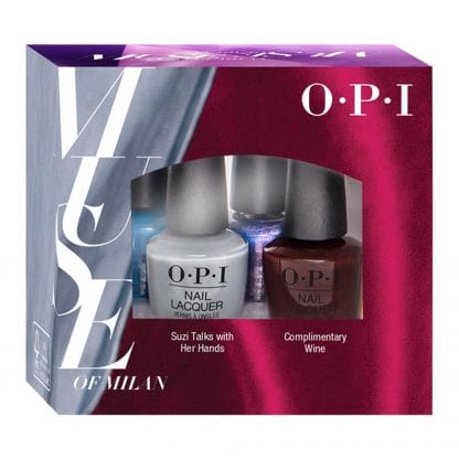 OPI Nail Lacquer Πακέτο με Mini Sizers Βερνίκια Νυχιών σε 4 Διαφορετικές Αποχρώσεις 4 x 3.75ml