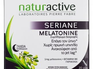 Naturactive Seriane Melatonine Συμπλήρωμα Διατροφής για την Αντιμετώπιση της Αϋπνίας 20 sticks