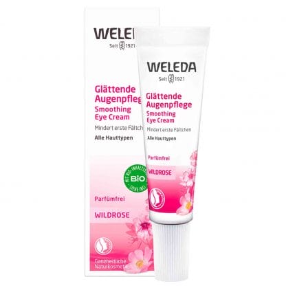 Weleda Wild Rose Smoothing Eye Cream Κρέμα Ματιών με Άγριο Τριαντάφυλλο 10ml