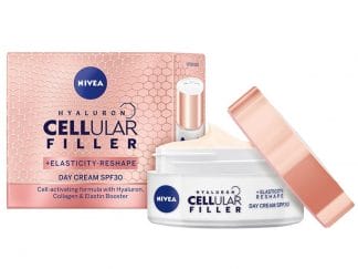 Nivea Celular Filler Day Cream Spf30 Αντιρυτιδική Κρέμα Ημέρας με Υαλουρονικό Οξύ για Ενίσχυση Ελαστικότητας 50m