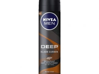 Nivea Men Deep Espresso Deo Spray Ανδρικό Αποσμητικό σε Μορφή Σπρέι με Black Carbon και Μοναδικό Άρωμα Espresso 150ml