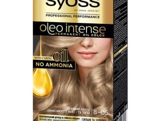 Syoss Oleo Επαγγελματική Μόνιμη Κρέμα Βαφή - 8-05 Ξανθό Ανοιχτό Μπεζ