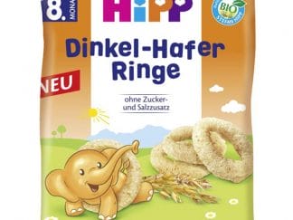 Hipp Δαχτυλίδια με Όλυρα & Βρώμη από τον 8ο Μήνα 30gr