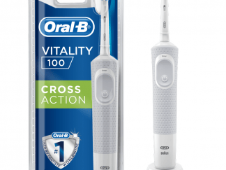 Oral-B Vitality 100 Cross Action White Ηλεκτρική Οδοντόβουρτσα 1 τεμάχιο