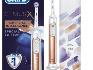 Oral-B GeniusX 10000 Special Edition Rose Gold Ηλεκτρική Οδοντόβουρτσα,Λειτουργία Αναγνώρισης Βουρτσίσματος Τεχνητής Νοημοσύνης