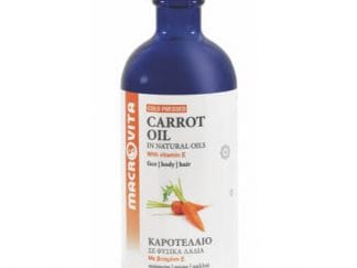Macrovita Καροτέλαιο σε Φυσικά Λάδια με Βιταμίνη Ε για Πρόσωπο, Σώμα & Μαλλιά 100ml