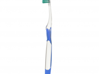 Gum MicroTip Compact Soft Οδοντόβουρτσα με Θήκη Προστασίας (471) - μπλέ