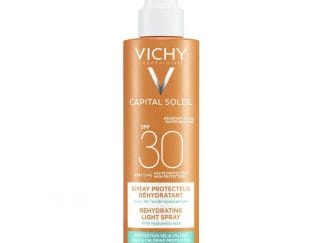 Vichy Capital Soleil Beach Protect Anti-Dehydration Spray Spf30 Αντηλιακό Γαλάκτωμα Προσώπου Σώματος Κατά της Αφυδάτωσης 200ml